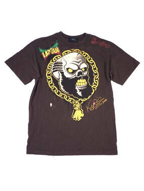 Vintage Y2K Tapout Kimbo Slice T Shirt Small MMA UFC Rare Graphic Tee